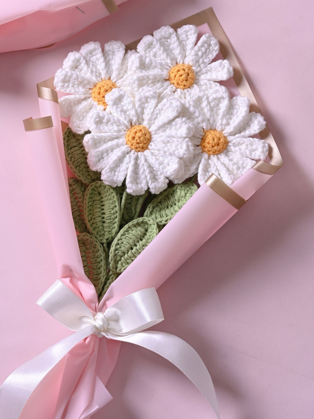 Crochet Daisy Bouquet
