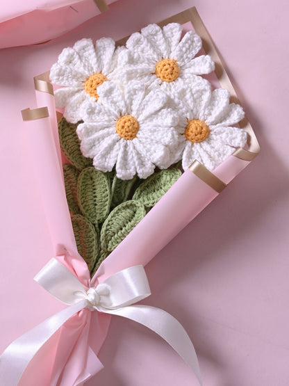 Crochet Daisy Bouquet