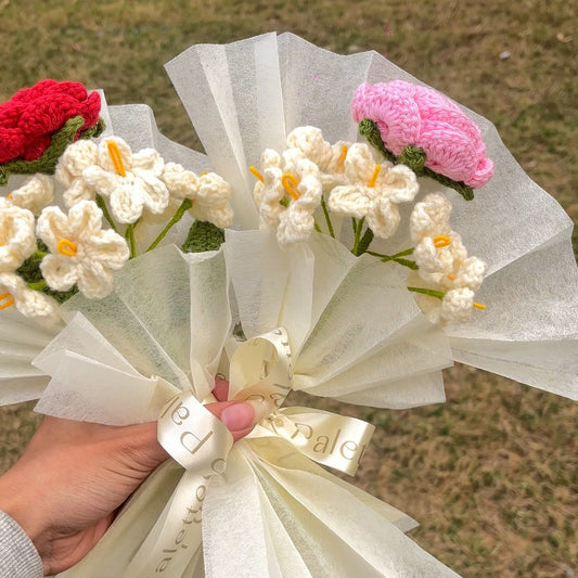 P Palettes Roseate Bouquet, handmade, gifting, décor, crochet